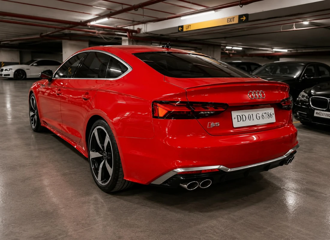 Audi S5 sportback in Ahmedabad Overview